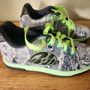 Heelys Kids' Gray and Neon Green Sneakers